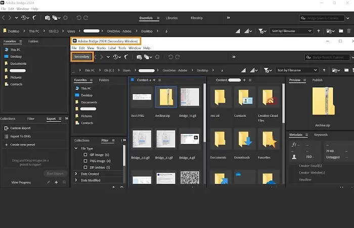 Adobe Bridge Free Download latest version