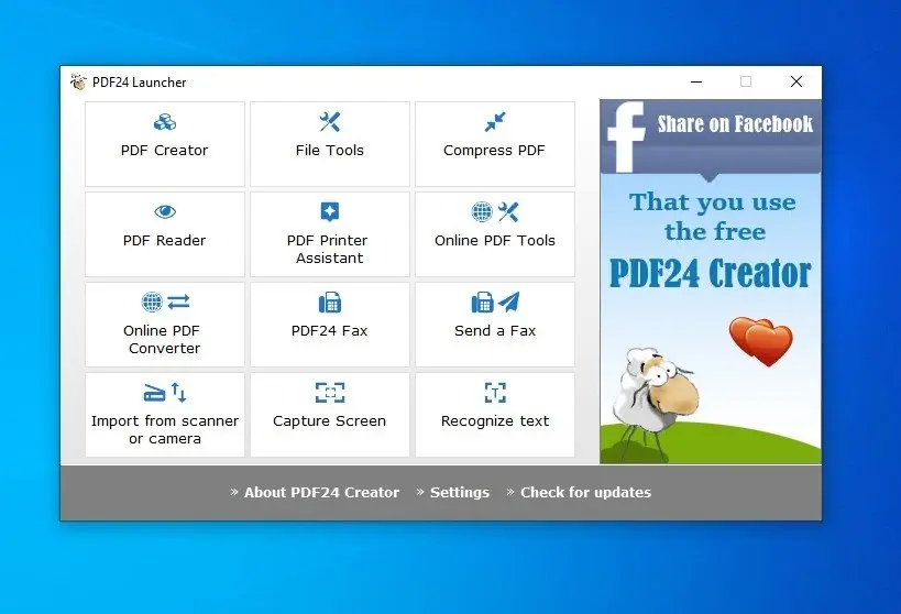 PDF24 free for pc latest version